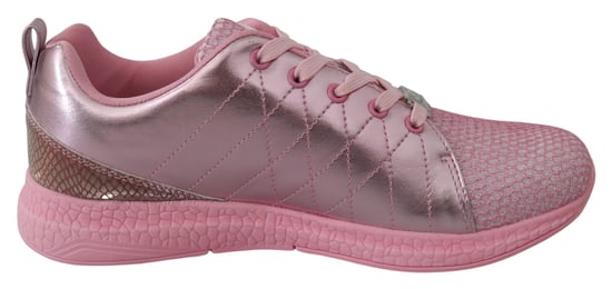 Plein Sport Women's Pink Blush Polyester Runner Gisella Sneakers Shoes