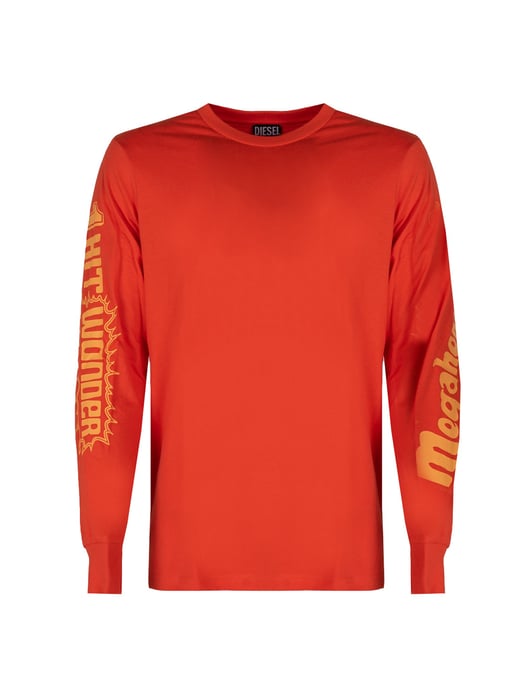 Diesel Longsleeve Just Herren orange - Image 2