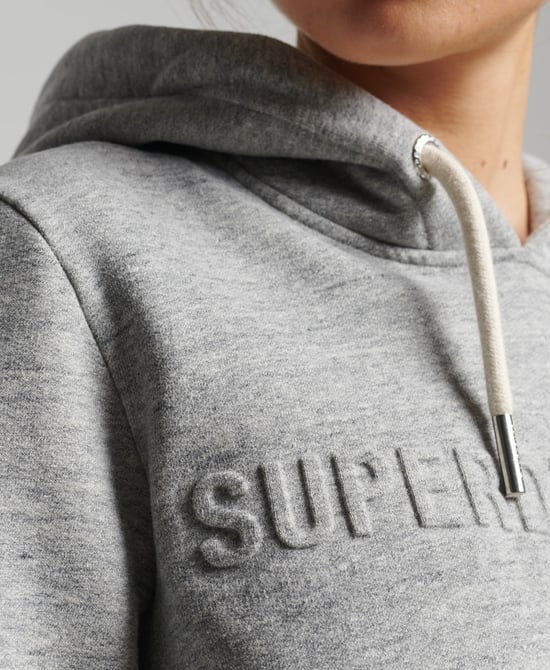 Superdry Vintage Corporate Logo Marl Hoodie