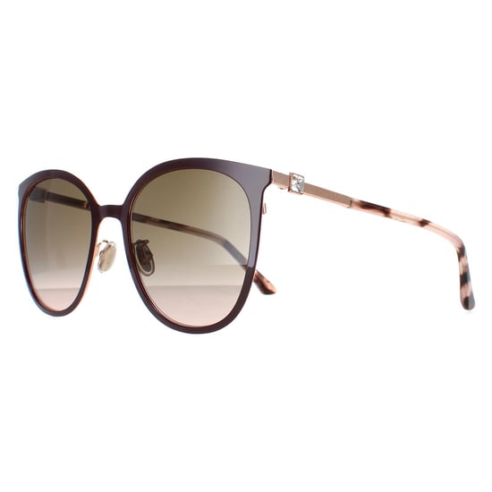 Jimmy Choo Cat Eye Womens Gold Copper Brown Gradient ORIA/G/SK