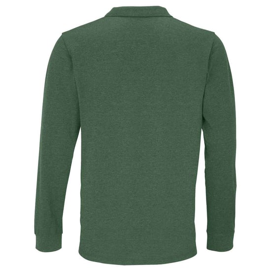 SOLS - "Planet" Poloshirt für Herren/Damen Unisex Langärmlig (Flaschengrün) - Image 2
