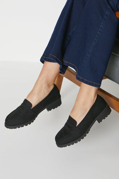 Wide Fit Leoni Chunky Loafer - Image 1