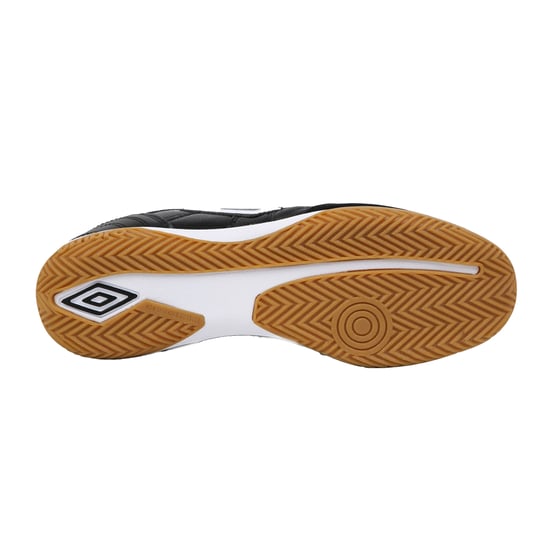 Umbro Herren Speciali Eternal Team NT Leder-Turnschuhe (Schwarz/Weiß/Königsblau) - Image 5