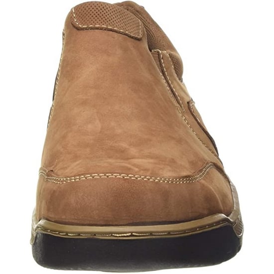 Hush Puppies Herren Jasper Slip On Lederschuhe (Tan) - Image 6