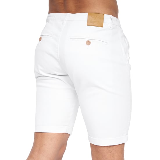 Crosshatch - "Sinwood" Shorts für Herren (Weiß) - Image 3