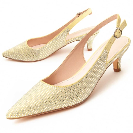 Montevita High Heel Festschuh5 Gelb - Image 4
