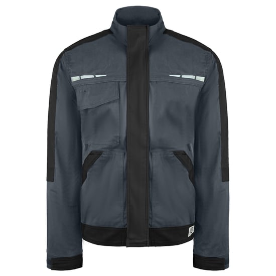 Dickies Grafter Duo Tone Herren grau/schwarz Arbeit tragen Jacke - Image 1
