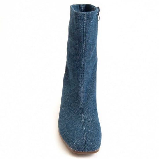 Montevita Absatz-Stiefelette Buonavitta4 in Blau - Image 4