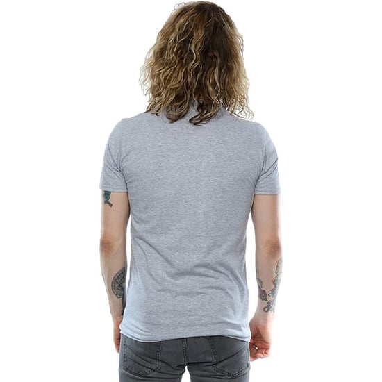 Disney Mens Jump And Wink Mickey Mouse T-Shirt (Sports Grey)