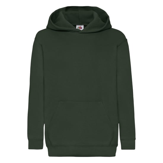 Fruit of the Loom - "Classic" Sweatshirt mit Kapuze für Kinder (Flaschengrün) - Image 1