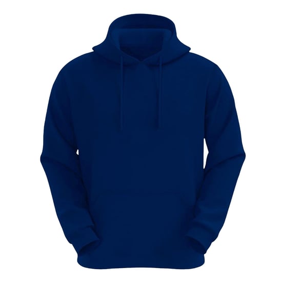 VR2 Denim Mens Plain Hoodie Long Sleeve Pullover