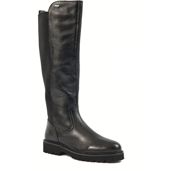 Pod Hannah Leder/Textil Damenstiefel Schwarz - Image 1