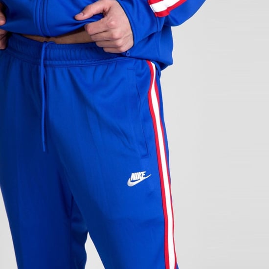 Nike Herren Tribute Poly Trainingsanzug In Blau - Image 6