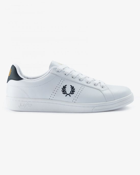 Fred Perry Cupsole Leder Herren Weiße Sneakers - Image 1