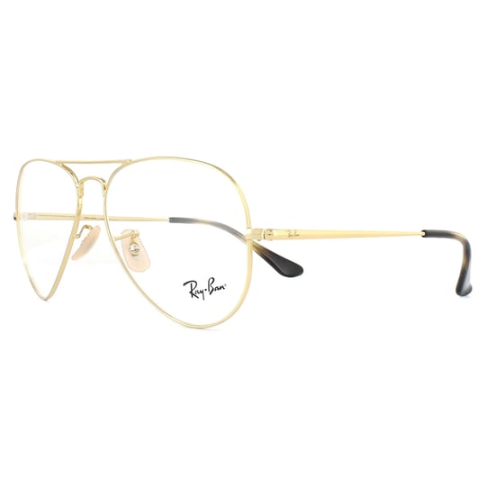 Ray-Ban Aviator Gold Unisex Damen Brillenfassung - Image 2