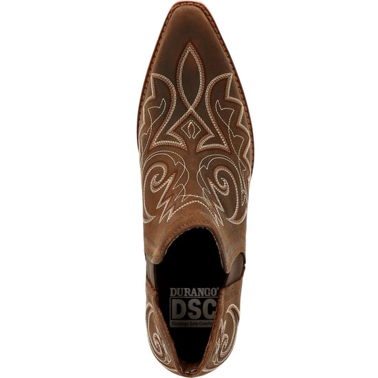 Durango Crush Leder Frauen Kaffee Stiefel - Image 5