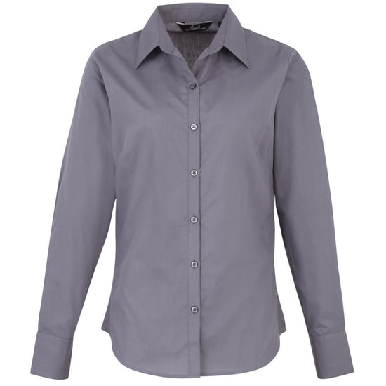 Premier - Bluse für Damen Langärmlig (Stahl) - Image 1