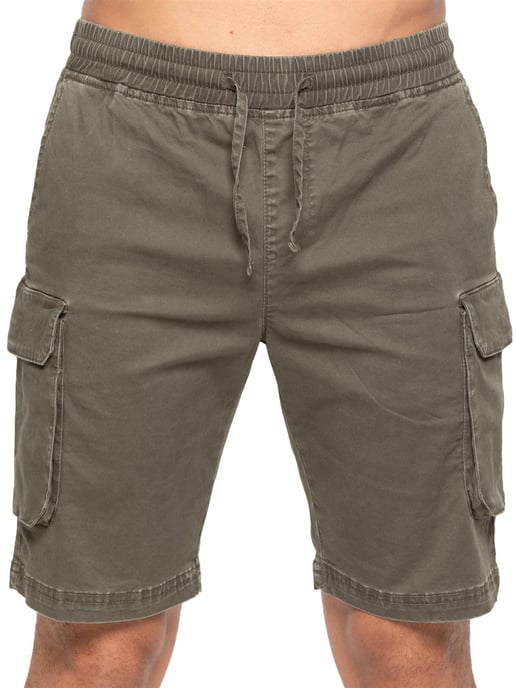 Enzo | Herren Cargo Shorts - Khaki - Image 2