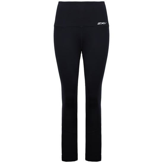2XU Hi-Rise Compression Damen Schwarz/Silber Strumpfhose - Image 2