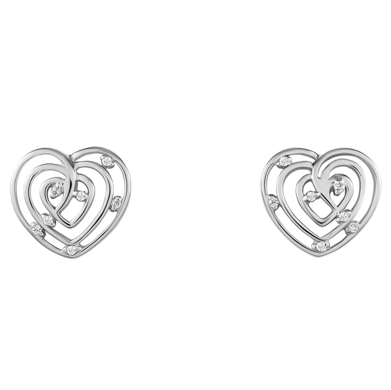 Orphelia 'Euphoria' Damen Ohrstecker aus 925er Sterlingsilber - Silber ZO-7522 - Image 1