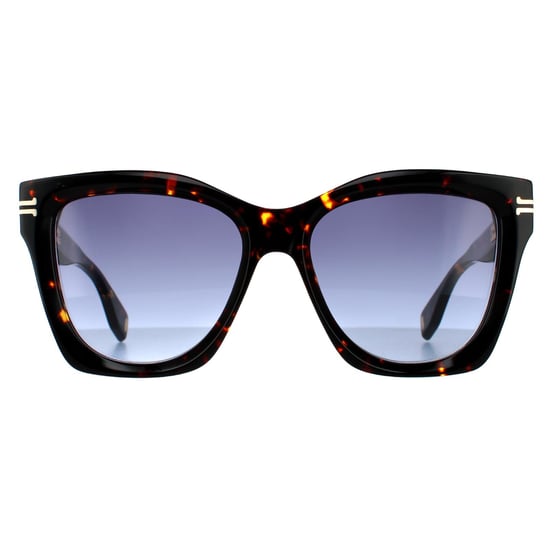 Marc Jacobs Square Damen Sonnenbrille Havanna Grau Azurblau - Image 1