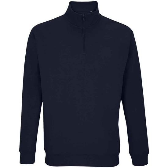 SOLS - "Conrad" Sweatshirt mit kurzem Reißverschluss für Herren/Damen Unisex (Dunkelblau) - Image 1