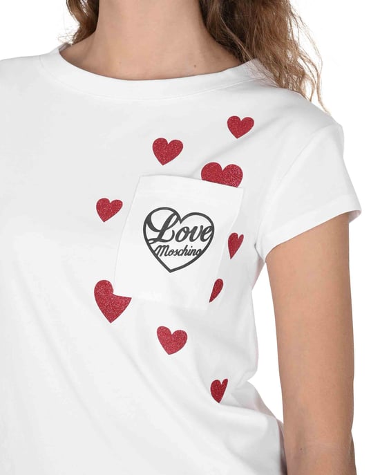 Love Moschino Damen-T-Shirt - Image 3