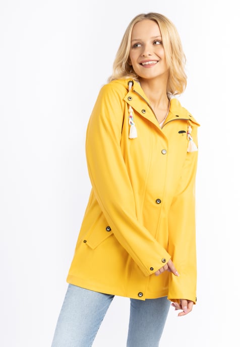 Schmuddelwedda Regenjacke Damen HONIGGELB-280 - Image 3