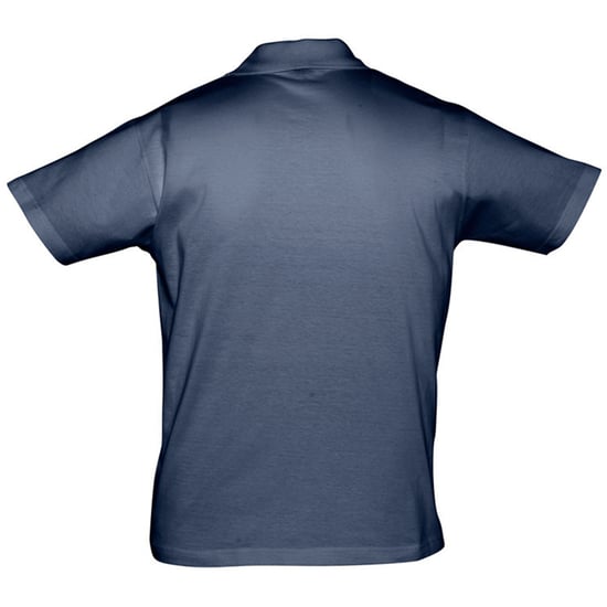SOLS Mens Prescott Jersey Short Sleeve Polo Shirt (French Navy)