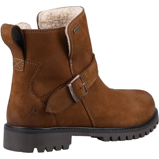 Hush Puppies Wakely Leder Damen Tan Stiefel - Image 2
