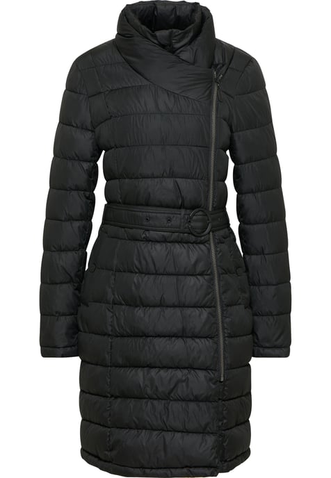 Dreimaster Wintermantel mit Wattierung Damen schwarz - Image 1