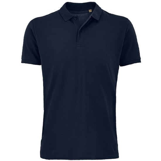 SOLS Herren Planet Pique Bio-Polohemd (Marineblau) - Image 1