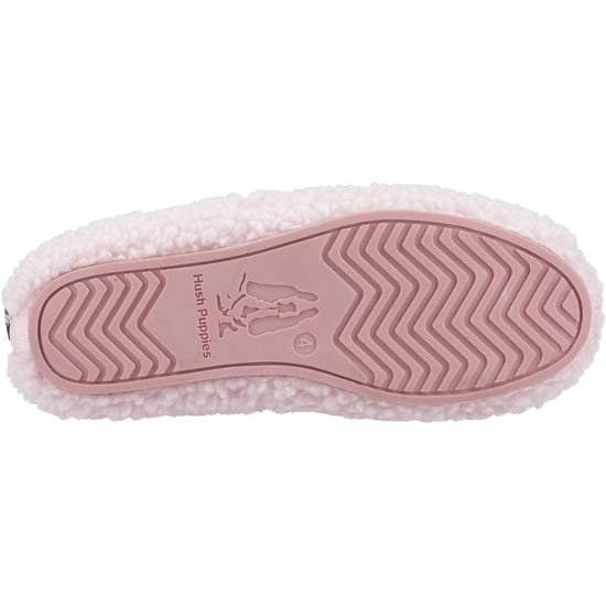 Hush Puppies Emily Kunstfell Damen Blush Hausschuhe - Image 3
