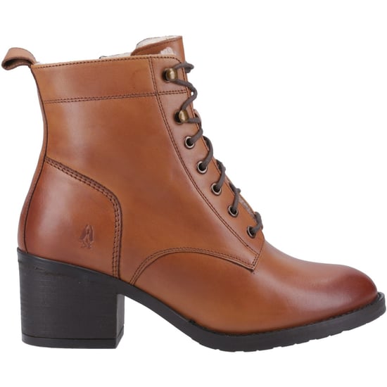 Hush Puppies Harriet Leder Damen Tan Stiefel - Image 5