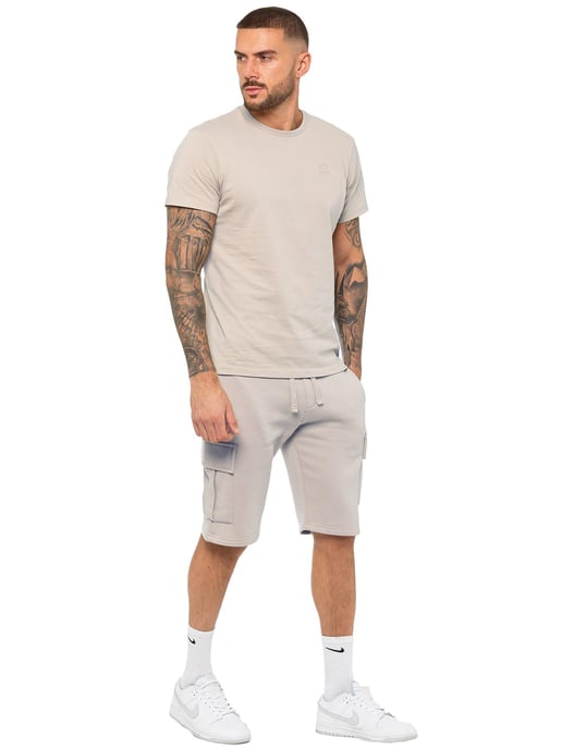 Enzo | Herren T-Shirt-Trainingsanzug mit Shorts Set - Image 1