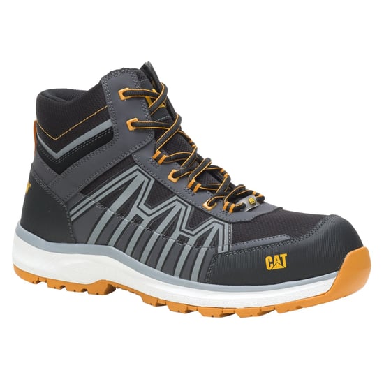 Caterpillar Charge PU/Mesh/TPU Schwarz/Orange Wanderschuhe - Image 5