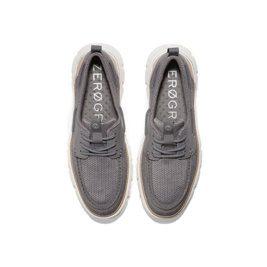 Cole Haan 4.ZeroGrand Regatta Nylon Herren Grau Bootsschuhe - Image 6