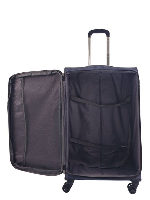 Lightweight Print 8 Wheel Luggage Travel Soft Suitcases