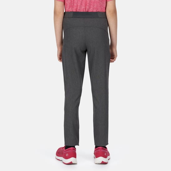 Regatta Childrens/Kids Pentre Marl Stretch Trousers (Seal Grey)