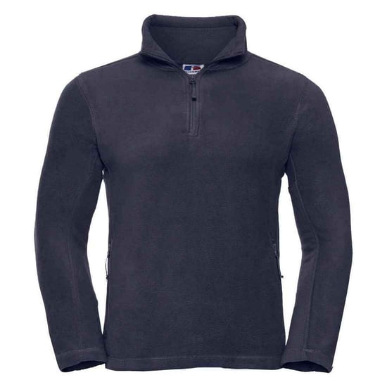 Russell - Fleece-Oberteil mit kurzem Reißverschluss für Herren - Für Außen (Dunkelblau) - Image 1