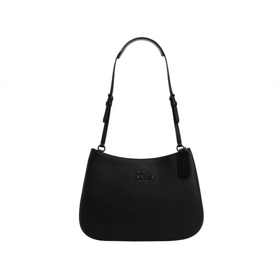 Smooth Leather Penelope Shoulder Bag with Tonal Hardware