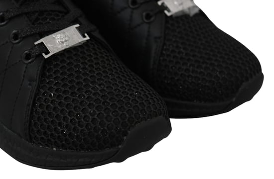 Plein Sport Femme Polyester Noir Runner Gisella Sneakers Chaussures - Image 3