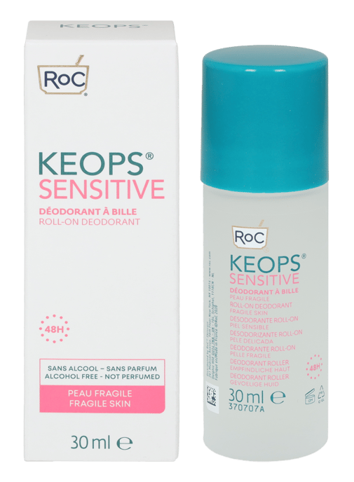ROC Keops Deo Roll-On - Empfindliche Haut 30ml - Image 1