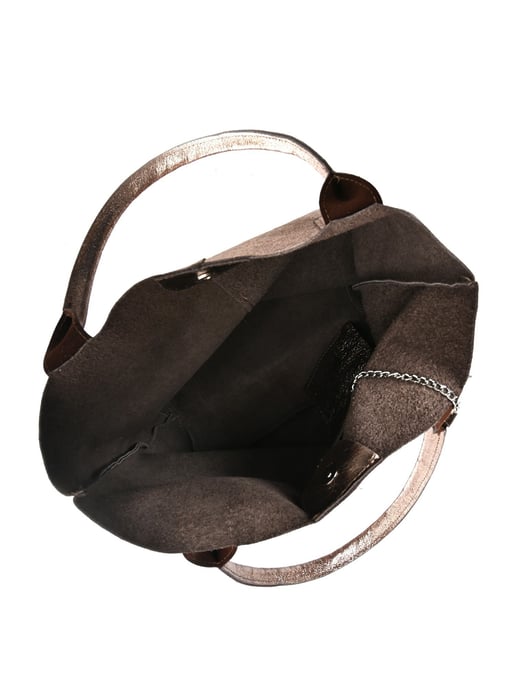 Roberta M Bronze Rindsledertasche - Image 4