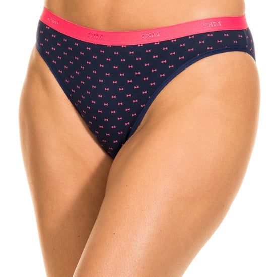 Pack-3 Panties Slips Coton Strech D4C17 woman