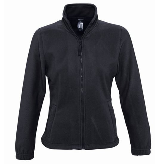 SOLS Womens/Ladies North Full Zip Fleece Jacket (Holzkohle) - Image 1