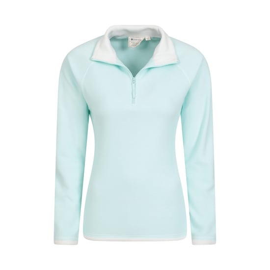 Mountain Warehouse Damen/Damen Montana Half Zip Fleece Top (Mint) - Image 3