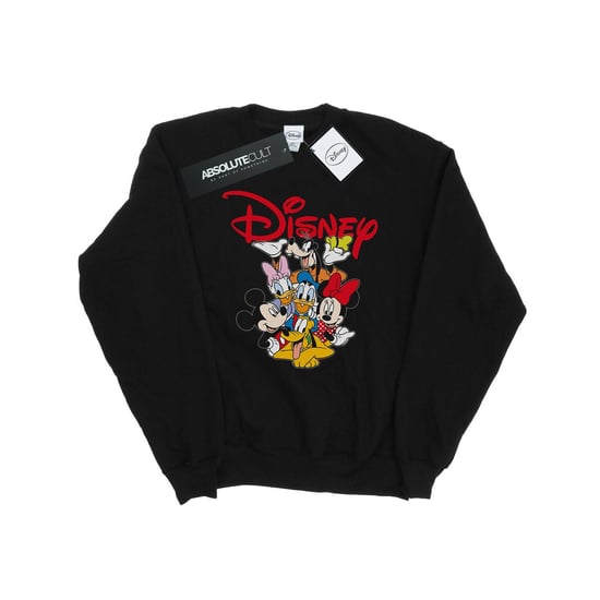 Disney - "Mickey Mouse Crew" Sweatshirt für Herren (Schwarz) - Image 1
