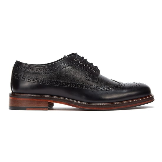 Ben Sherman Archie Brogue Herren Schwarz Schuhe - Image 5