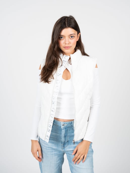Guess Weste Damen weiß - Image 3